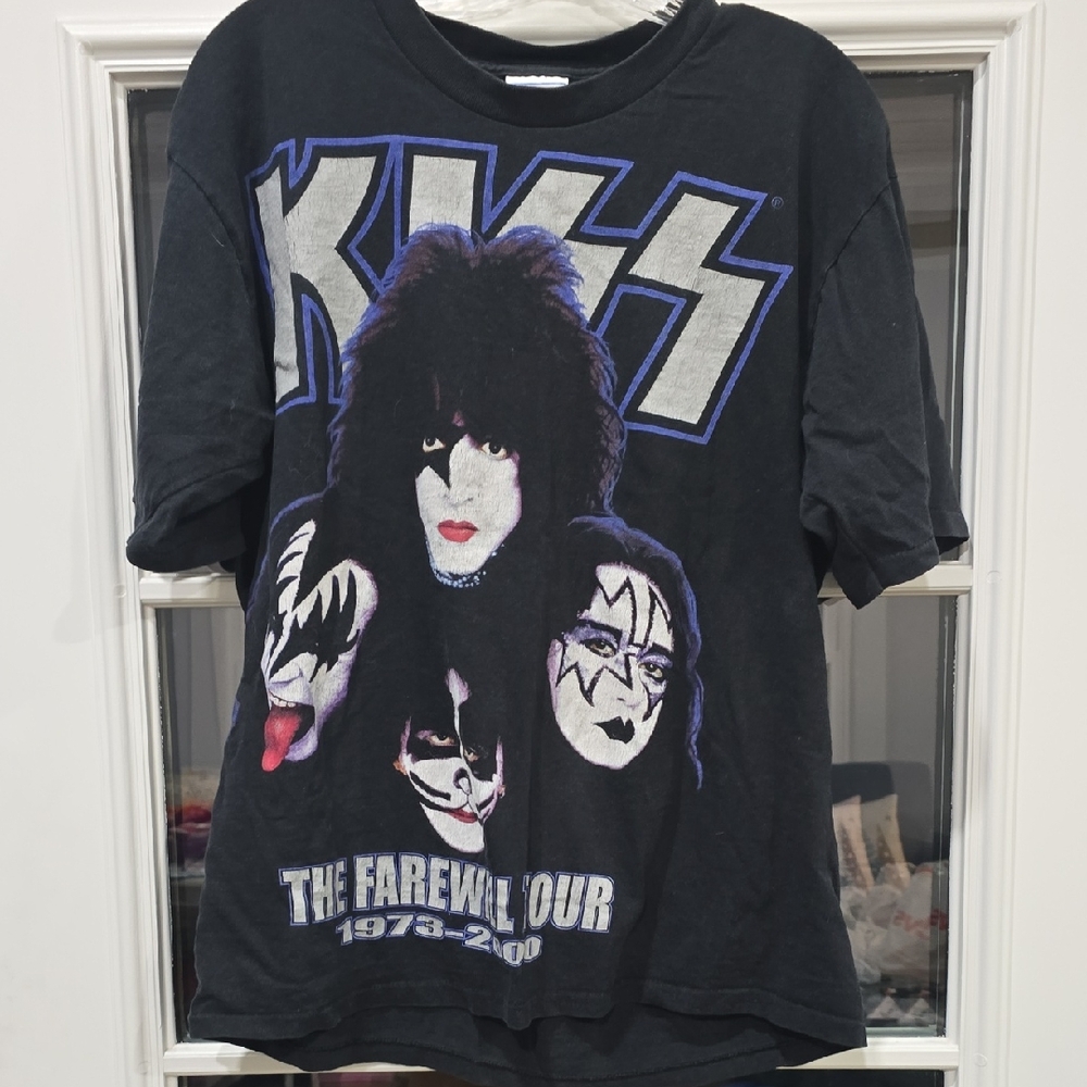 KISS Black Graphic T-Shirt